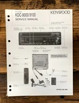 Kenwood KDC-9000 KDC-9100 Car Radio Service Manual *original*. Fixed Price $14.97.
