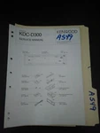 Kenwood KDC-D300 Service Manual Original Repair Book. Fixed Price $49.99.