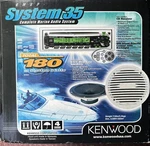Kenwood KDC-35MR Complete Marine Audio System. Fixed Price $99.95.