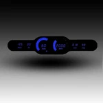 Intellitronix Blue Led Digital Multi-gauge Set Speedo, Volt, Oil And Water Temp. Fixed Price $449.22.