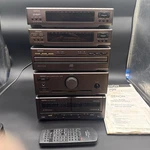 Denon D-700 5-COMPONANT Mini High-fi Audio Stack Stereo System Tested Read. Fixed Price $269.95.