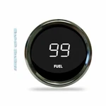 Intellitronix MS9016W Led Digital Fuel Gauge 2-1/16" To 99 % Chrome White. Fixed Price $73.11.
