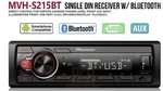 Pioneer MVH-S215BT Stereo Single Din Bluetooth In-dash Usb MP3 Auxiliary Am / Fm. Fixed Price $89.95.