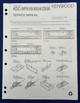Original Kenwood KDC-MP819 X659 Z838 Cd Receiver Service Manual. Fixed Price $19.95.