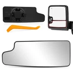 Algrix Driver Side Lower Mirror Glass Replacement For 2019 Standard, Black. Fixed Price $31.97.