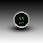 Intellitronix Green Led Digital Fuel Gauge - Black Faceplate With Chrome Bezel. Fixed Price $92.97.