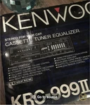 Kenwood KRC-999II 1 Din Cassette Player 7 Band Eq Spectrum Analyzer Remote. Fixed Price $5000.00.