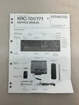 Kenwood KRC-701 771 Original Service Manual Free Shipping. Fixed Price $14.00.