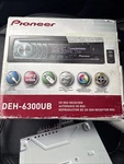 Pioneer DEH-6300UB Cd Receiver Radio Head Unit. Fixed Price $64.95.