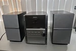 Panasonic SA-PM18 5-DISC Cd Shelf Stereo System Am/fm Radio Cassette Not Working. Fixed Price $125.00.