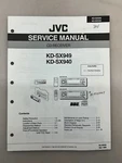 Jvc KD-SX949 SX940 Original Service Manual Free Shipping. Fixed Price $14.00.