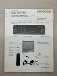 Kenwood KDC-7000 KDC-7100 Original Service Manual Free Shipping. Fixed Price $14.00.