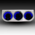 Intellitronix Blue Led Volt, Water Temp, And Oil Pressure Gauge Set -. Fixed Price $242.47.