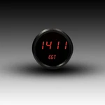 Intellitronix Red Led Pyrometer/egt 2 5/8" Gauge - Black Faceplate Bezel. Fixed Price $214.48.