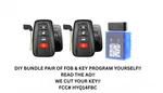 Diy Bundle For Oem Toyota Camry Smart Key 2018-2024 Program Yourself!!. Fixed Price $139.00.