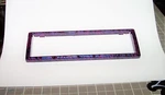 Din Trim Ring For Early Kenwood Krc Head Units And Others Purple-pink Finish New. Fixed Price $10.00.