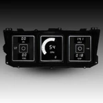 1973-1979 Ford TRUCK/1978-1979 Bronco Digital Gauge Cluster White Led. Fixed Price $431.42.