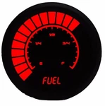 1/16" Universal Analog Fuel Gauge Red Leds Black Bezel 52MM Made In The Usa. Fixed Price $76.95.