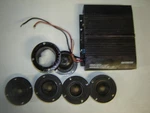 Majestic Auto Amplifier MA9300SW 150W X 2 Channels Bridgeable Tweeter Speakers. Fixed Price $49.00.