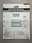 Jvc KS-FX230 F130 Original Service Manual Free Shipping. Fixed Price $14.00.