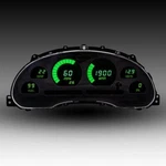 1994-2004 Mustang Digital Gauges Green Led Intellitronix DP7009G Made Usa. Fixed Price $434.20.