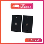 Boplat Cable Wall Plate Grossy Black - 1 Port Coaxial Tv Outlet Cover. Fixed Price $19.68.