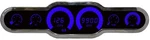 Universal 6 Gauge Analog Dash Panel Blue Led Bargraph Chrome Bezel Intellitronix. Fixed Price $456.23.