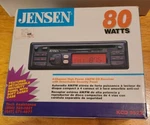 Jensen Car Radio Am/fm With Detachable Faceplate - Vintage Stereo (KCD9522). Fixed Price $79.99.