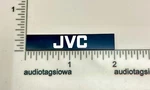 Jvc Custom Made Plate Badge Logo Turntable Speaker Receiver Boom Box RC-656JW. Fixed Price $8.95.