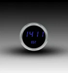 Intellitronix Blue Led Pyrometer/egt 2 5/8" Gauge - Black Chrome Bezel. Fixed Price $221.21.