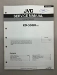 Jvc KD-GS820 Original Service Manual Free Shipping. Fixed Price $14.00.