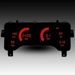 1997-2006 Jeep Tj Direct Replacement Gauge Cluster, Red Leds DP6014R. Fixed Price $434.24.