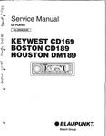 Blaupunkt Keywest CD169, Boston CD189, Houston DM189 Service Manual. Fixed Price $20.00.