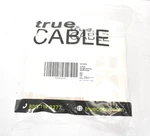 True Cable 4 Port Single Gang Keystone Wall Plate 10 Pack Low Profile White. Fixed Price $14.49.