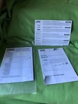 Jvc KD-G312 Cd Receiver Manual Operating Instructions Guide Handbook. Fixed Price $5.85.