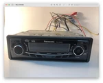 Panasonic CQ-C3333U Cd Player In Dash Receiver. Fixed Price $80.00.