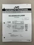 Jvc KD-AR3000 LH300 Original Schematics Free Shipping. Fixed Price $10.00.