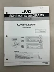 Jvc KD-G110 S11 Original Schematics Free Shipping. Fixed Price $10.00.
