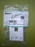 Panduit CFPL1WHY Faceplate. Fixed Price $11.00.