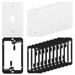 Fgb 1-PORT Keystone Wall Plate, With Low Voltage Mounting Bracket, Singl.... Fixed Price $29.81.