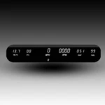 White Intellitronix DP10002W Digital 6 Gauge Universal Led Cluster. Fixed Price $372.63.