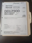 Pioneer DEH-P300,P3000,P200 Service Manual Original Repair Book Cd Player Stereo. Fixed Price $49.99.