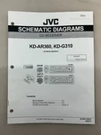 Jvc KD-AR360 G310 Original Schematics Free Shipping. Fixed Price $10.00.