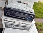 Panasonic CQ-DPX60EUC High Power Cd Player Receiver Mxe Car Audio Open Box. Fixed Price $140.00.