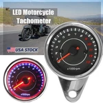 Motorcycle 13000 Rpm Tachometer Gauge Universal Dc 12V Led Backlight Speedometer. Fixed Price $20.23.