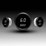 Intellitronix White Led Digital 0-60 Psi Boost 1/16" With Black Bezel M9012W. Fixed Price $153.24.