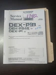 Pioneer DEX-P1R DEH-P946 Service Manual Original Repair Book Multi Cd Control. Fixed Price $49.99.