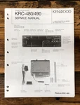 Kenwood KRC-480 KRC-490 Car Radio Service Manual *original*. Fixed Price $14.97.