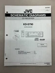 Jvc KD-S790 Original Schematics Free Shipping. Fixed Price $10.00.