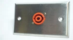 Monoprice 1-PORT 4-PIN NL4 Female Zinc Alloy Wall Plate. Fixed Price $9.99.